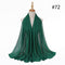 Hijab Scarf 72*175cm Plain Chiffon Scarves For Women Muslim Fasion Islam Clothing Headscarves Shawl For Ladies Headwrap Ramadan