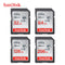 SanDisk Extreme PRO SD Card 32G 64G 128G 256G SDHC SDXC UHS-I C10 95MB/s-200MB/s U3 Memory Card Support V30 4K for Camera/DV/SLR
