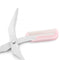 1 Pcs 3 Colors Eyebrow Trimmer Scissors with Comb Eyelash Hair Scissors Stainless Steel Eyebrow Razor Grooming Wenkbrauw Trimmer