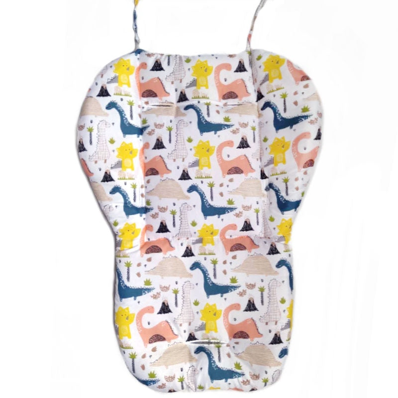 Baby Kids Highchair Cushion Pad Mat Booster Seats Cushion Pad Mat Feeding Chair Cushi on Pad Stroller Cushion Mat Cotton Fabric