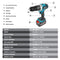 WOSAI 20V Brushless Electric Drill 20 Torque 115NM Cordless Screwdriver Li-ion Battery Electric Power Screwdriver Drill