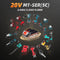 WOSAI 20V Cordless Brushless Electric Wrench Impact Wrench Socket Wrench 320N.m Li-ion Battery Hand Drill Installation