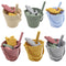 Children Summer Toys with Cute Animal Model Ins Seaside Beach Toys Rubber Dune Sand Mold Tools Sets Baby Bath Toy Kids Swim Toy