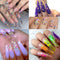 Fluorescence Butterfly Heart Fruits Various Shapes Nail Art Glitter Flakes 3D Colourful Sequins Polish Manicure Nail Decoration