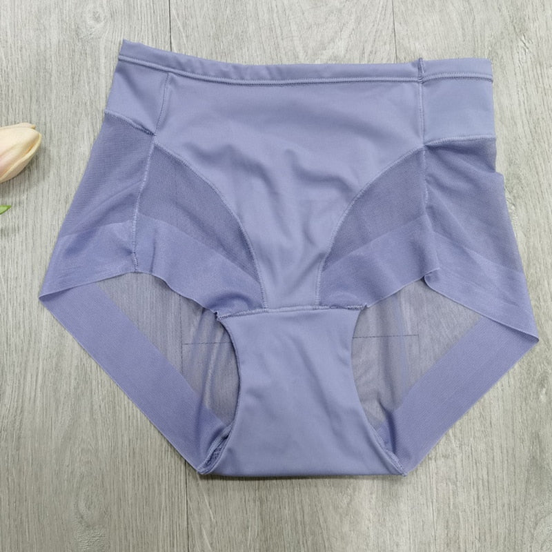 Mid Waist Seamless Panties Women High Elastic Female Underwear Woman Panties Briefs Plus Size Underpants Quality Bragas M 3XL