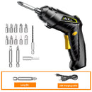 Electric Screwdriver Battery Rechargeable Cordless Screwdriver Powerful Impact Wireless Screwdriver Drill Electric Screw Driver