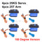 Waterproof 20KG 25KG 30kg 35kg 40KG 60KG Servos 180 270 360 Degree Large Torque Digital Servo Metal Gears 25T Arm For RC Car