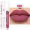 Sexy Long Lasting Velvet Matte Lip Gloss Liquid Lipstick Lip Makeup Women Beauty Red Nonstick Cup Waterproof Lip Gloss YZL2