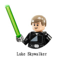Disney Luke Skywalker Ahsoka Tano Building Block Yoda Obi-Wan Kenobi Sith Kylo Ren Count Dooku Starkiller Brick Figure Toy