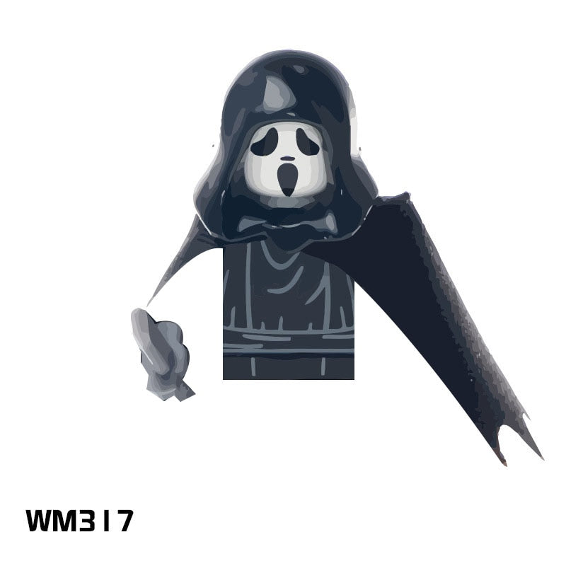 WM6075 WM6101 WM6102 Halloween Horror Movie Building Blocks The Shining Silent Hill Bricks Jack Pyramid mini Action toy Figures