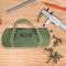 Durable Thick Canvas Pouch Tool Bags Storage Organizer Instrument Case Portable For Electrical Tool Tote Bag Multifunction Case