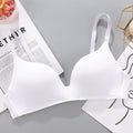 Sexy No Wire Push Up Underwear Women Seamless Bra Girls Students Breathable Thin Bras Female&#39;s Bra Breathable Gathered Lingerie