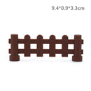 Big Building Blocks Compatible Slide Swing Seesaw Park Playground Series Large Bricks Children Educational Creative Toy Kid Gift