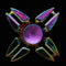 Hot Rainbow Metal Fidget Spinner Zinc Alloy Colorful Hand Spinner Antistress Toys for Children Adult Gifts for Children Adult