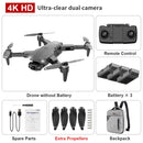 XKJ L900 PRO GPS Drone 4K Dual HD Camera Professional Aerial Photography Brushless Motor Foldable Quadcopter RC Distance1200M