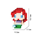 Disney DIY LinaBell assembly buildding blocks Goofy Pluto Anime Mini Action Figures Educational Toys kids Birthday Gifts