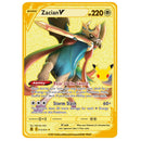 Newest Pokemon Vmax V GX EX Shiny Gold Metal Card PV French Game Tag Team Fighting Ordering Series Child Christmas Gift