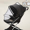 Zipper type fly protection accessories children&#39;s crib summer mesh carriage full cover mosquito net baby stroller trolley