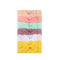 3/4/5/6Pcs/set Cute Bowknot Baby Headband Turban Solid Color Newborn Baby Girls Elastic Hair Bands Soft Nylon Hair Accessories
