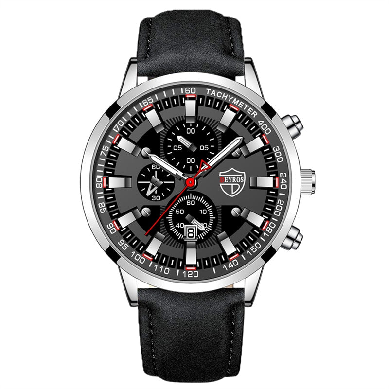 Fashion Mens Sports Watches for Men Business Stainless Steel Quartz Wrist Watch Luxury Man Casual Luminous Clock часы мужские