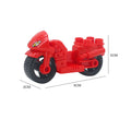 Big Building Blocks Accessories Compatible Large Bricks Children Kids Truck Car Bus City Traffic Series Assembly Educational Toy