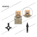 Naruto Sasuke Sakura Kakashi Obito Jiraiya Tsunade anime dolls Mini Action toy Figures cartoon Assemble blocks kid Birthday gift