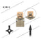 Naruto Sasuke Sakura Kakashi Obito Jiraiya Tsunade anime dolls Mini Action toy Figures cartoon Assemble blocks kid Birthday gift