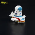 200-2880pcs Mini Micro Rocket Building Blocks Space Moon Satellite Astronaut Diamond Bricks Constructor Toys for Children Gifts
