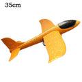 Airplane Launcher Toy Children Bubble Catapult Plane Catapult Gun Outdoor EPP Foam Airplane Launcher Shooting Game Toy for Kids