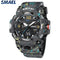Sport Watch Military Watch For Men Alarm Clock Stopwatch LED Digital Back Light Dual Time Display 8008 Men&