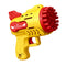 Kids Automatic Gatling Bubble Gun Toys Summer Soap Water Bubble Machine 2-in-1 Electric Bubble Machine For Children Gift Toys