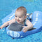 Mambobaby Baby Float Lying Swimming Rings Infant Waist Swim Ring Toddler Swim Trainer Non-inflatable Buoy Pool Accessories Toys