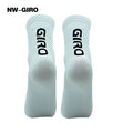 NW-GIRO 2022 New Cycling Socks Bike Nurse Compression Road Bike Running Mtb Knee-high White Sports Funny Brand Black