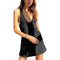 Summer Women Satin Silky Spaghetti Strap Split Long Dress Elegant Sleeveless Backless Club Party Beach Sexy Vestito 2021