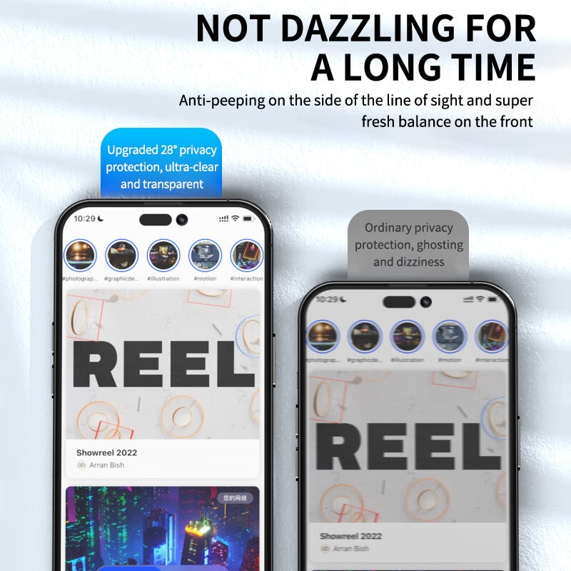 8K HD Full Cover Tempered Glass For iPhone 14 13 12 11 Pro Max Anti Peeping Screen Protector For iPhone XR X XS 14 Plus Glass
