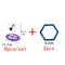1pcs Magnetic DIY building blocks parts construction toys for toddlers Designer magnetic toys Magnet model building toys