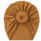 Solid Baby Cotton Beanies Cute Bear Ear Bowknot Turban Hats Sweet Soft 0-4T Elastic Caps for Newborn Baby Boy Girls Headwraps