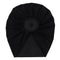 Solid Baby Cotton Beanies Cute Bear Ear Bowknot Turban Hats Sweet Soft 0-4T Elastic Caps for Newborn Baby Boy Girls Headwraps