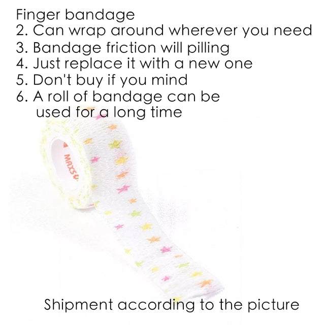 Student Writing Finger Bandage Artifact Cute Self-adhesive Wrapping Finger Joint Protective Sleeve Anti-wear Finger Callus Tape