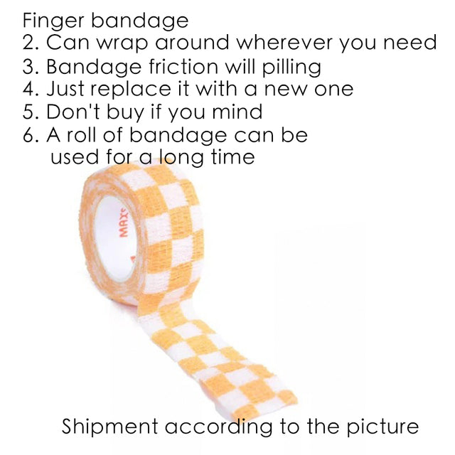 Student Writing Finger Bandage Artifact Cute Self-adhesive Wrapping Finger Joint Protective Sleeve Anti-wear Finger Callus Tape