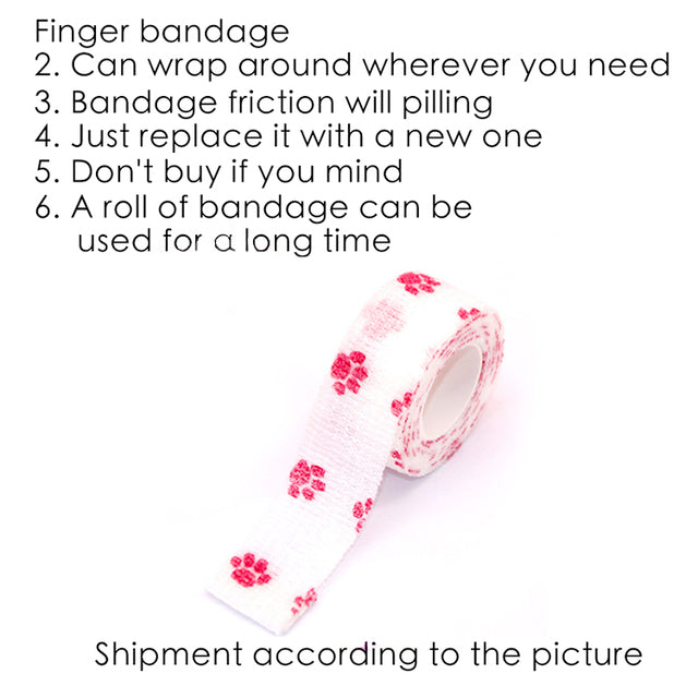 Student Writing Finger Bandage Artifact Cute Self-adhesive Wrapping Finger Joint Protective Sleeve Anti-wear Finger Callus Tape