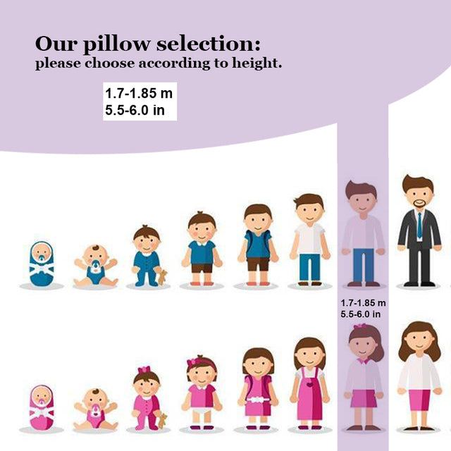 Super soft anti-wrinkle latex Pillow star hotel pillow large size to protect the neck pillow to prevent cervical spondylosis