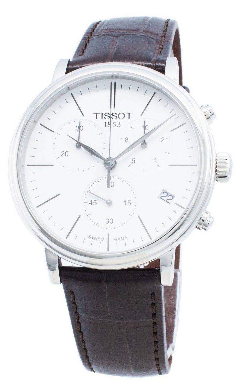 Tissot T-Classic Carson Premium T122.417.16.011.00 T1224171601100 Chronograph Quartz Men's Watch