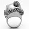 Mens Stainless Steel Rings TK1038 Stainless Steel Ring with Crystal