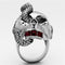 Mens Stainless Steel Rings TK1038 Stainless Steel Ring with Crystal