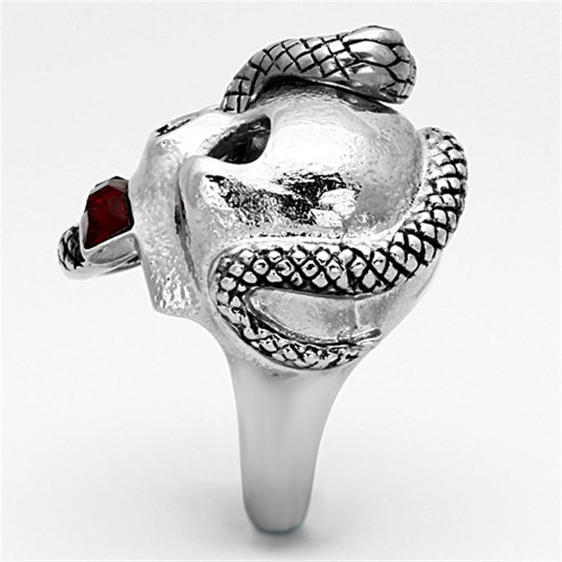 Mens Stainless Steel Rings TK1038 Stainless Steel Ring with Crystal