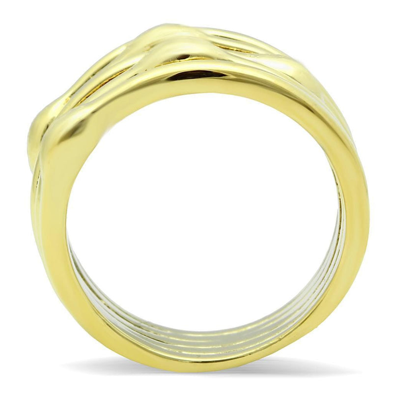 Gold Plated Rings TK106G Gold - Stainless Steel Ring