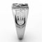 Mens Stainless Steel Rings TK1158 Stainless Steel Ring with Crystal