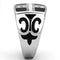 Mens Stainless Steel Rings TK1179 Stainless Steel Ring with Crystal