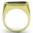 Cheap Gold Rings TK1188 Gold - Stainless Steel Ring with Synthetic